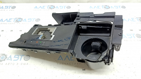 Накладка шифтера КПП Lexus ES300h ES350 13-15 черный глянец, царапины