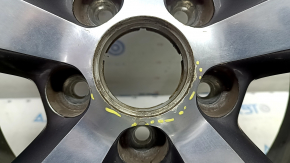 Диск колесный R18x7J Jeep Cherokee KL 19-22 хром, бордюрка