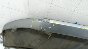 Buza bara fata centrala Audi Q7 16-19 argintiu, zgarieturi, zgarieturi, suport spart