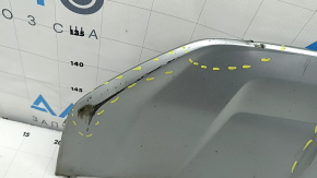 Buza bara fata centrala Audi Q7 16-19 argintiu, zgarieturi, zgarieturi, suport spart