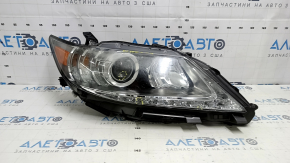 Фара передняя правая в сборе Lexus ES300h ES350 13-15 дорест ксенон + LED DRL, царапины, под полировку
