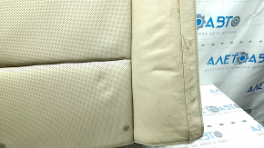 Задний ряд сидений 2 ряд верхняя часть Lexus ES300h ES350 13-14 без airbag, кожа бежевая, перфорация, с подлокотником, примята кожа, под химчистку