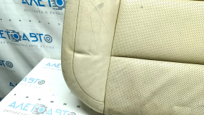 Задний ряд сидений 2 ряд нижняя часть Lexus ES300h ES350 13-14 кожа бежевая, перфорация, примята кожа, под химчистку