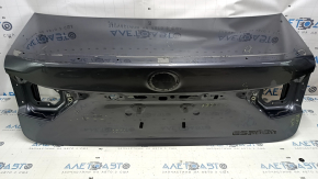 Крышка багажника Lexus ES300h ES350 13-18 под спойлер, графит 1H9, царапины, тычка