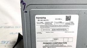 Дисплей радио дисковод проигрыватель Toyota Camry v55 15-17 usa hybrid