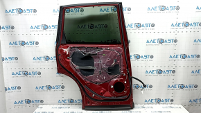 Дверь в сборе задняя левая Subaru Forester 14-18 SJ тонировка, красный H2Q