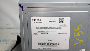 Дисплей радио дисковод проигрыватель Toyota Camry v55 15-17 usa царапины