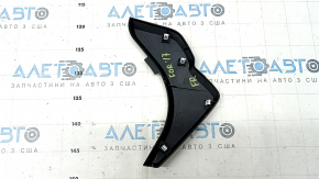 Накладка передней панели боковая правая Subaru Forester 14-18 SJ черная