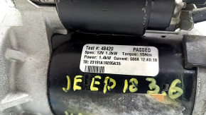 Стартер Jeep Grand Cherokee WK2 18-22 3.6 повреждение водой, не крутит, на запчасти