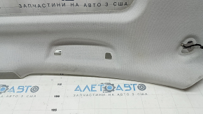 Обшивка потолка Subaru Forester 17-18 SJ под люк и камеру, серая, под чистку, обрезана проводка