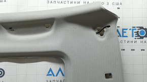 Обшивка потолка Subaru Forester 17-18 SJ под люк и камеру, серая, под чистку, обрезана проводка