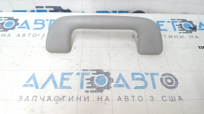 Ручка потолка передняя правая Toyota Prius V 12-17 серая, трещина крепления,