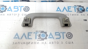 Ручка потолка передняя правая Toyota Prius V 12-17 серая, трещина крепления,
