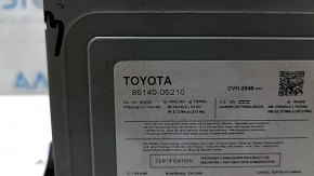 Дисплей радио дисковод проигрыватель Toyota Camry v55 15-17 usa царапины, потерты кнопки