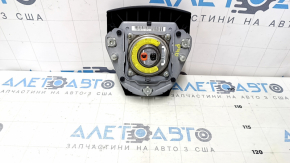 Подушка безопасности airbag в руль водительская Toyota Prius V 12-17 черная, царапина