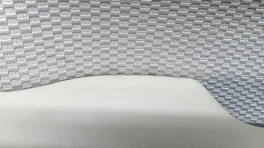 Garnitura portiere fata stanga Subaru Forester 17-18 SJ negru cu material textil gri, cotiera piele gri