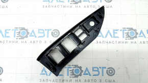 Накладка управления стеклоподъемником передним левым Subaru Forester 14-18 SJ черная