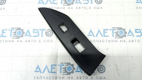 Накладка управления стеклоподъемником передним правым Subaru Forester 14-18 SJ черная