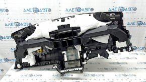 Торпедо передняя панель с AIRBAG Subaru Forester 16-18 SJ черная, ржавый пиропатрон
