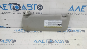 Козырек правый Toyota Prius V 12-17 серый, без крючка, под химчистку