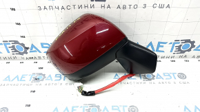 Зеркало боковое правое в сборе Subaru Forester 17-18 SJ 11 пинов, подогрев, BSM, красное