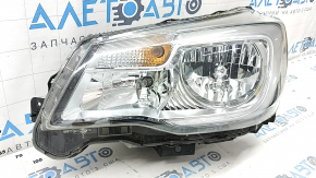 Фара передняя левая Subaru Forester 17-18 SJ галоген, полез лак