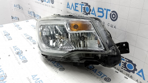 Фара передняя правая Subaru Forester 17-18 SJ галоген, царапины, полез лак