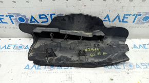 Накладка нижнего рычага под пружину задняя левая Audi Q5 80A 18-24 примята, потерта, надрывы