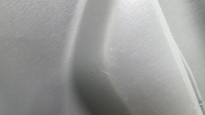 Garnitura portiera spate dreapta Toyota Prius V 12-14 gri inchis, inserare piele gri inchis, sub JBL, zgarieturi, stricate, pentru curatare chimica