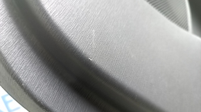 Garnitura portiera spate dreapta Toyota Prius V 12-14 gri inchis, inserare piele gri inchis, sub JBL, zgarieturi, stricate, pentru curatare chimica