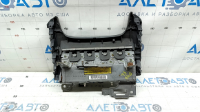 Подушка безопасности airbag коленная водительская левая Toyota Prius V 12-14 темно-серая, потерта