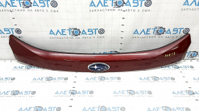 Молдинг двери багажника Subaru Forester 14-18 SJ с эмблемой, сломаны крепления