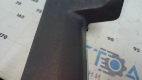 Garnitură prag spate dreapta interior Toyota Prius V 12-14 gri închis, uzată
