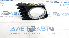 Grila bara de protectie stanga Toyota Prius V 12-14 prerest sub faruri de ceata, nisip, pokeT