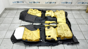 Покрытие пола Subaru Forester 17-18 SJ черное, под чистку, надорван паралон, отклеислся