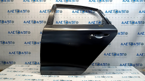 Дверь голая задняя левая Hyundai Sonata 15-19 тычка, мелкая вмятина