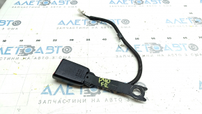 Защелка пассажирского ремня Toyota Prius V 12-14 черная