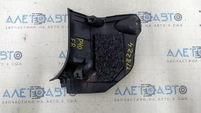 Накладка передней стойки нижняя правая Toyota Prius V 12-14 темно-серая, под чистку, мелкие царапины
