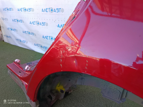 Четверть крыло задняя левая Toyota Prius 30 13-15 отпилена, красная, примята, тычки