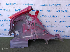 Четверть крыло задняя левая Toyota Prius 30 13-15 отпилена, красная, примята, тычки