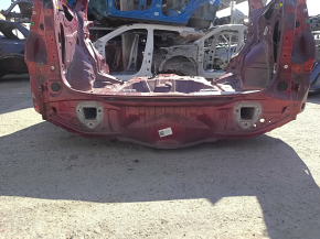 Задняя панель Subaru Forester 14-18 SJ на кузове, красная