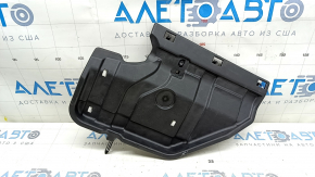 Decorat pentru picioarele pasagerului Toyota Prius V 12-17 negru