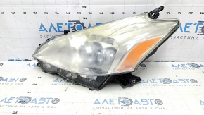 Фара передняя левая в сборе Toyota Prius V 12-14 дорест LED под полировку, царапины, тычки,