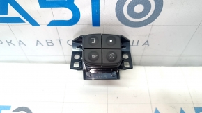 Butoanele de control al panoului de instrumente Nissan Leaf 13-17 negru