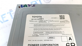 Головное устройство Toyota Highlander 14-16 малый дисплей, полез хром