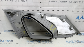 Накладка задней стойки левая Kia Niro 17-22 HEV, PHEV серая, царапины