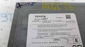 Головное устройство Toyota Highlander 14-16 малый дисплей, царапины