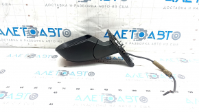 Зеркало боковое левое в сборе Nissan Leaf 13-17 5 пинов, подогрев, красный NAH