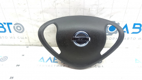 Подушка безопасности airbag в руль водительская Nissan Leaf 13-15 черная