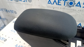 Консоль центральная подлокотник Nissan Leaf 13-17 ткань черная, под химчистку